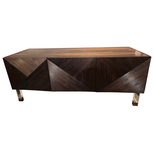 Elegant Mid -Century Sideboard in Walnut