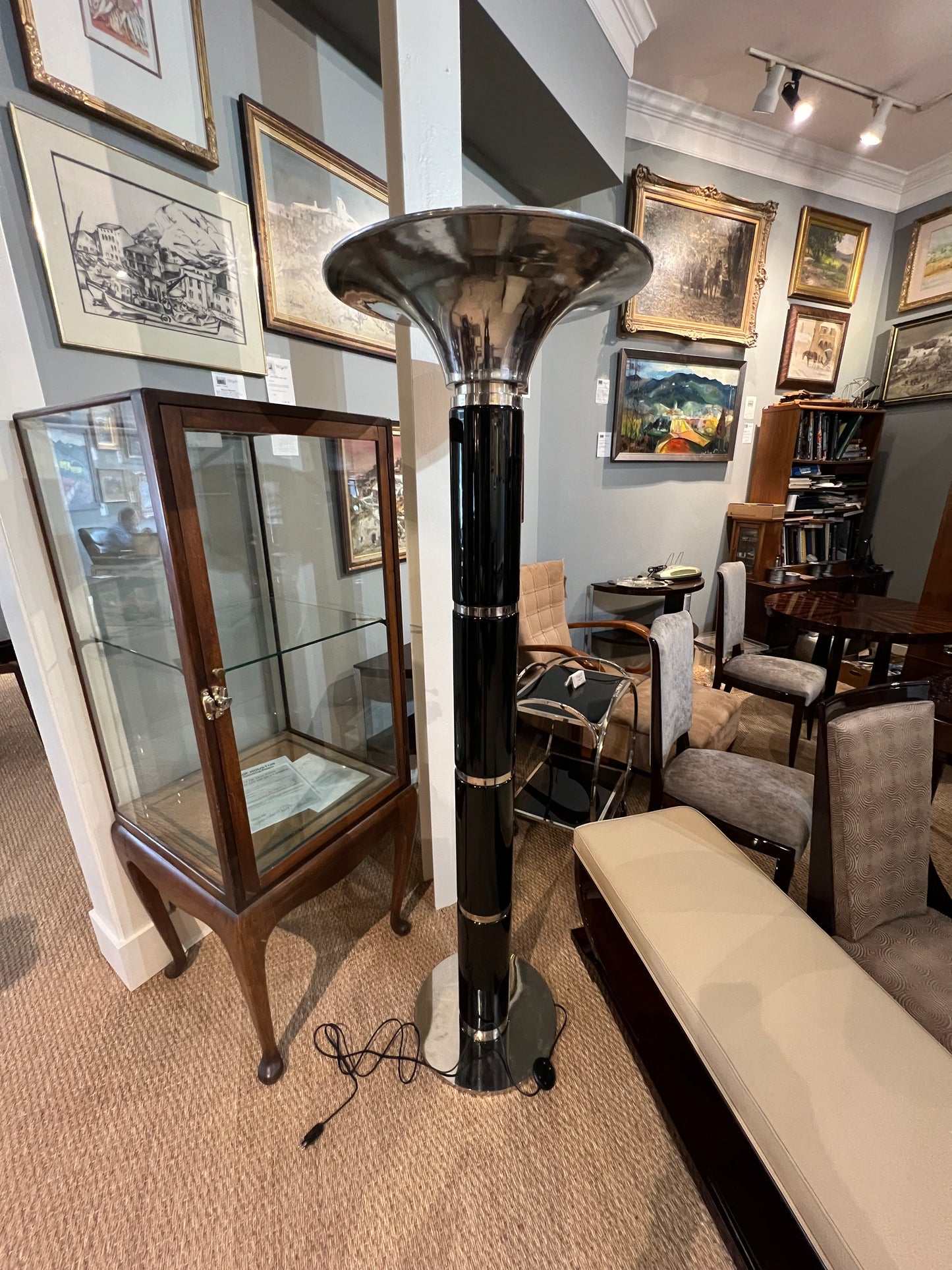 Art Deco German  Floor Lamp