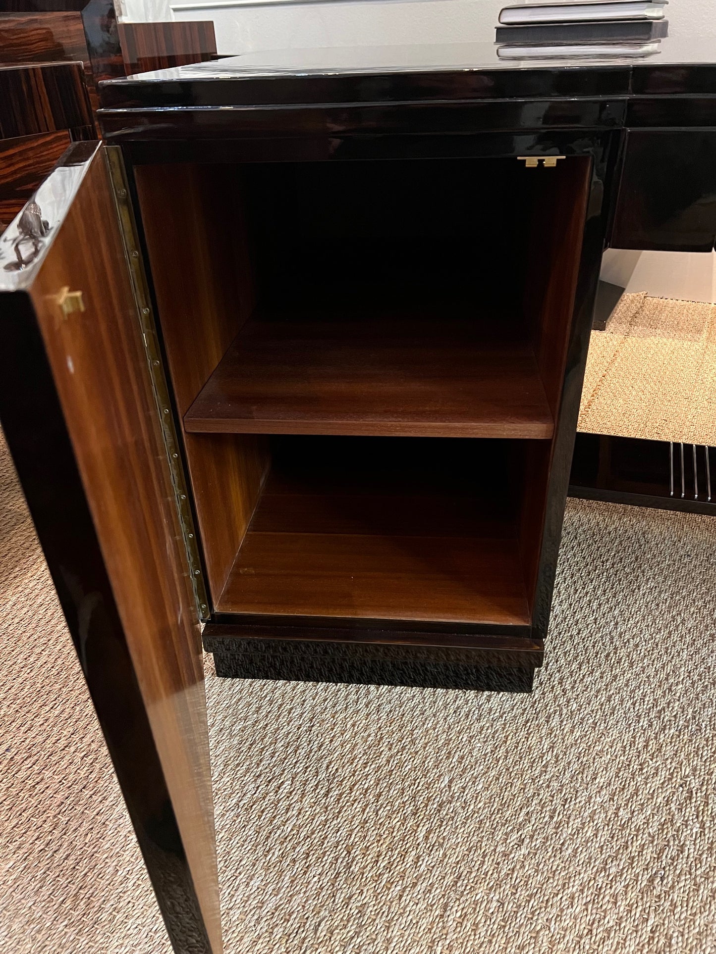 Art Deco French Desk in walnut