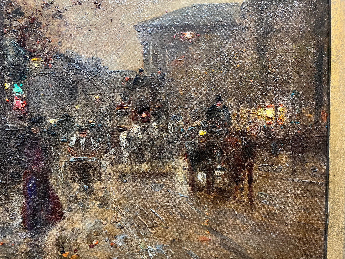 Painting by Edouard Cortes