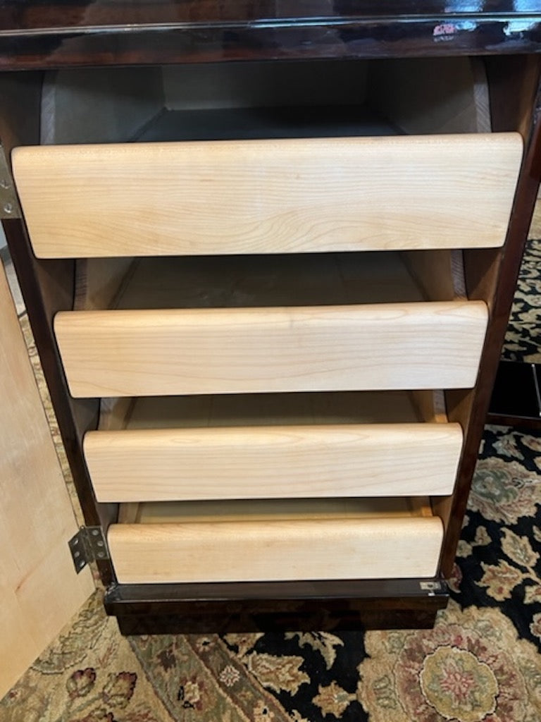 Art Deco French Desk in walnut